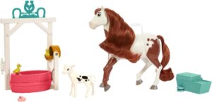 SPIRIT BOOMERANG ¡HORA DEL BAÑO! CABALLO DE JUGUETE