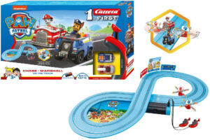 Circuito Paw Patrol Carrera First On The Track Chase y Marshall