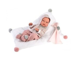 CONJUNTO ROPITA DE 40 CMS + MANTA