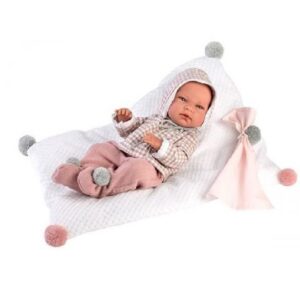 CONJUNTO ROPITA DE 40 CMS + MANTA