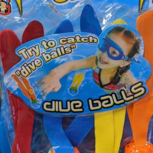 SET 4 BOLAS DE BUCEO ACUÁTICAS PARA PISCINA