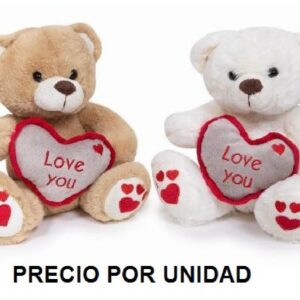 OSO CORAZON LOVE YOU 25CM