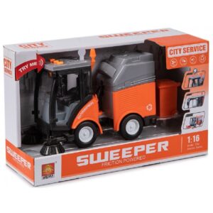 VEHICULO DE LIMPIEZA FRICCION C/LUZ Y SONIDO