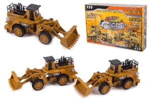 EXCAVADORA METAL LUCES Y SONIDO