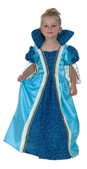 DISFRAZ PRINCESA AZUL 2-4 AÑOS