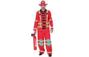DISFRAZ BOMBERO ADULTO