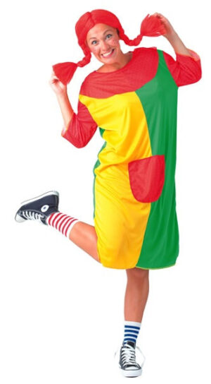 DISFRAZ PIPPI ADULTO