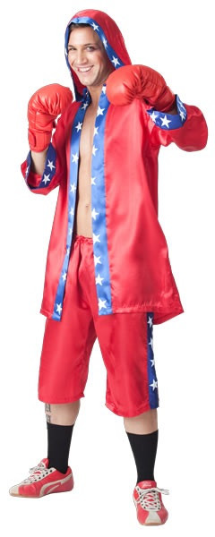 DISFRAZ BOXEADOR CAMPEON ADULTO
