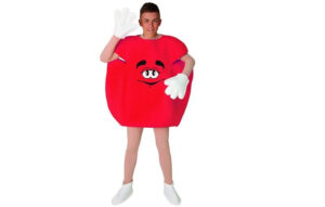 DISFRAZ CARAMELO ROJO INFANTIL