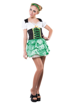 DISFRAZ DUENDE VERDE SEXY ADULTO