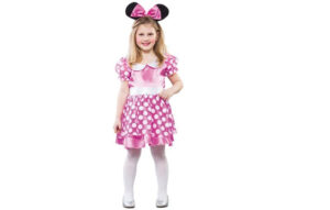 DISFRAZ DE RATITA ROSA 7-9 AÑOS