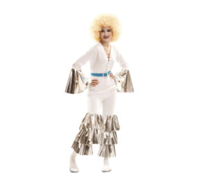 DISFRAZ DISCO AÑOS 70 DANCING FEVER MUJER ADULTO M/L