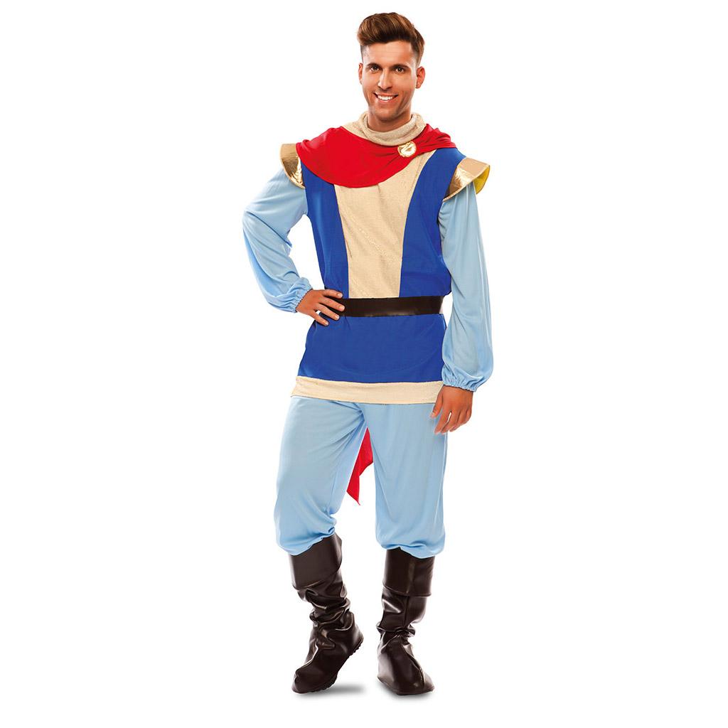 DISFRAZ PRINCIPE AZUL ADULTO T. ML - Imagen 2