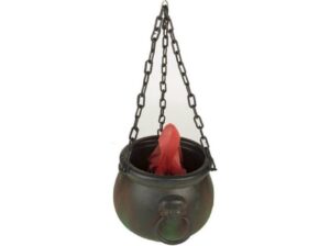 CALDERO COLGANTE FUEGO CON LUZ 44 X 17 X 14 CM