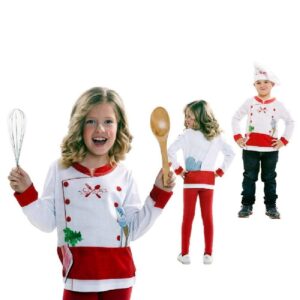 MR & MRS CHEF 6-8 AÑOS CAMISETA COCINERO COCINERA