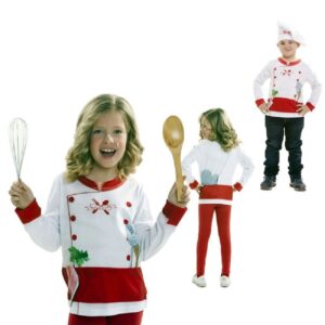 MR & MRS CHEF 8-10 AÑOS CAMISETA COCINERO COCINERA