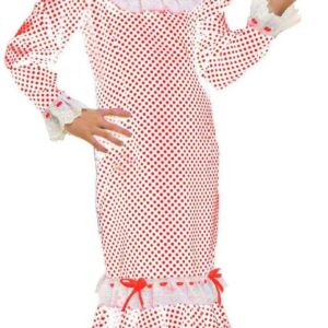 DISFRAZ CHULAPA MADRILEÑA BLANCO NIÑA 10-12 AÑOS