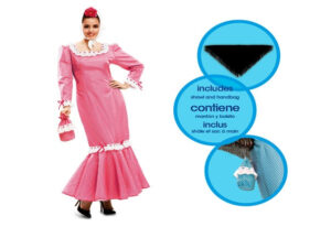 DISFRAZ CHULAPA MADRILEÑA ROSA MUJER S