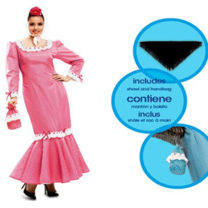 DISFRAZ CHULAPA MADRILEÑA ROSA MUJER XL