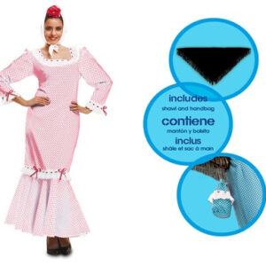 DISFRAZ CHULAPA MADRILEÑA BLANCO MUJER ML