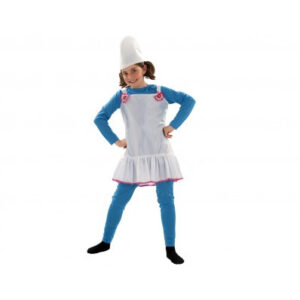 DISFRAZ DUENDE AZUL NIÑA 5-6 AÑOS