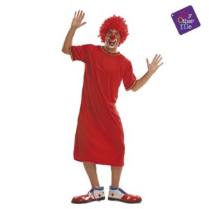 DISFRAZ PAYASO ROJO ( MILIKI ) ADULTO XL