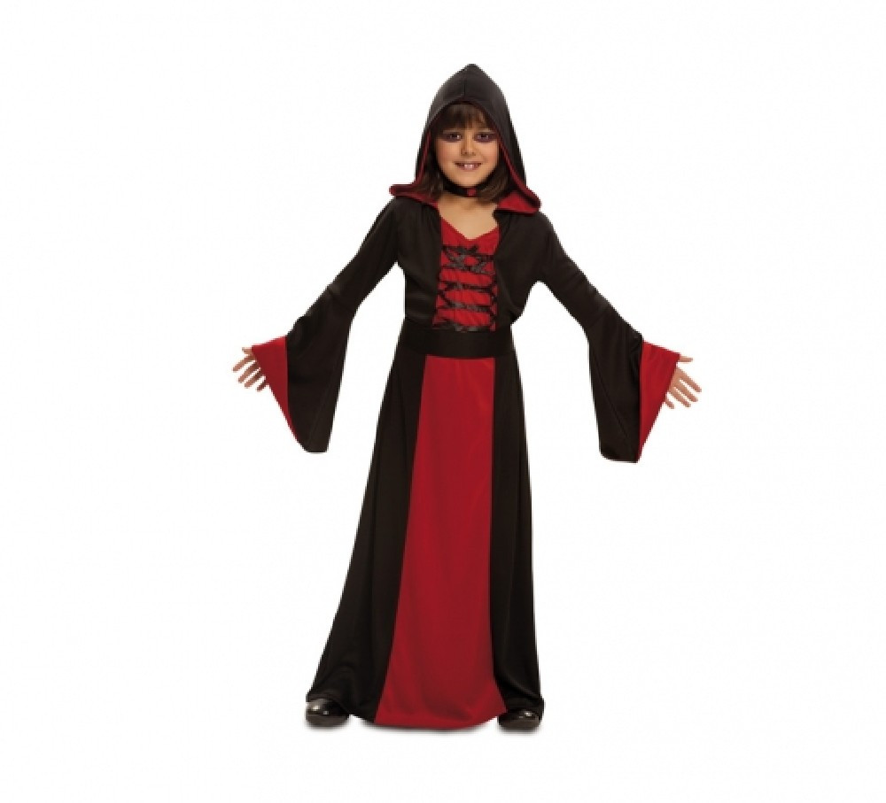 disfraz HECHICERA ROJA 7-9 AÑOS