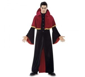 DISFRAZ VAMPIRO ROJO ELEGANTE ML