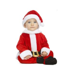 DISFRAZ DE PAPA NOEL DULCE 7-12 MESES