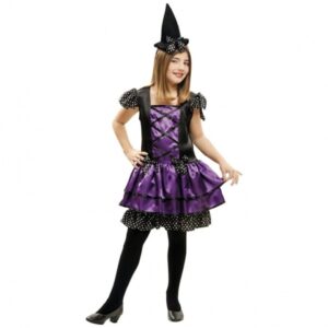 DISFRAZ BRUJA ROSA 10-12 AÑOS