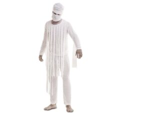 DISFRAZ MOMIA BLANCA ML HOMBRE ADULTO