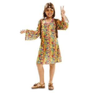 DISFRAZ HAPPY HIPPIE CHICA 7-9 AÑOS
