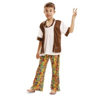 DISFRAZ HAPPY HIPPIE CHICO 7-9 AÑOS