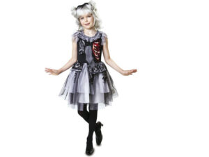 DISFRAZ DAMISELA ZOMBIE 5-6 AÑOS NIÑA