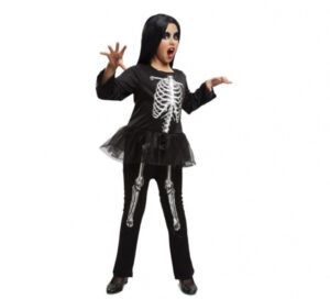 DISFRAZ NIÑA ESQUELETO 10-12 AÑOS