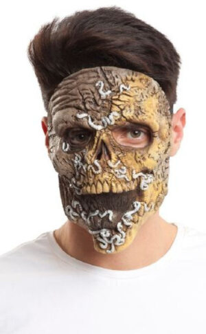 MASCARA PUTREFACTO CON GUSANOS