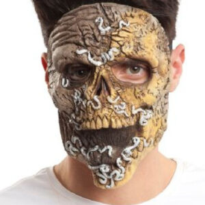 MASCARA PUTREFACTO CON GUSANOS