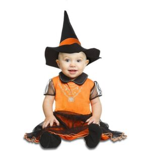DISFRAZ BRUJITA NARANJA 7-12 MESES
