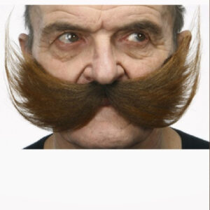 BIGOTE GIGANTE MARRON