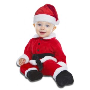 DISFRAZ PAPA NOEL DELUXE 12-24 MESES