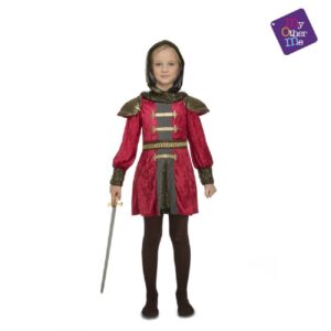 DISFRAZ DONCELLA MEDIEVAL GUERRERA 5-6 AÑOS