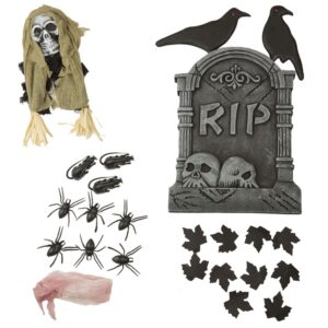 SET DE DECORACIÓN HALLOWEEN 54 X 40 X 8 CM