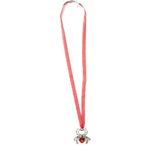 COLGANTE ARAÑA LAZO ROJO