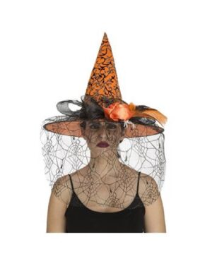 SOMBRERO DE BRUJA 58 CM