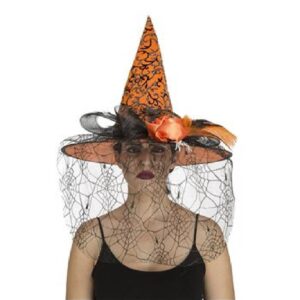 SOMBRERO DE BRUJA 58 CM