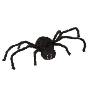 ARAÑA CON MOVIMIENTO, LUZ Y SONIDO 125X30X8 CM