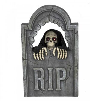 LAPIDA CON LUZ, SONIDO Y MOVIMIENTO 56X34X11 CM