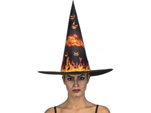 SOMBRERO BRUJA FUEGO