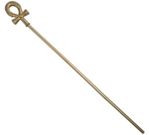 BASTON EGIPCIO DORADO 16X77 CM