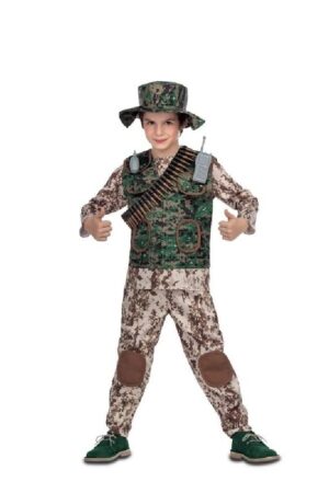 DISFRAZ MILITAR MARINE CORPS 7-9 AÑOS